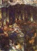 Paul Cezanne The Orgy or the Banquet Sweden oil painting artist